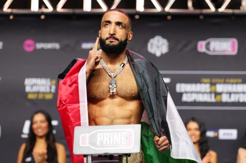 Bendera Palestina Hilang dari Profil UFC, Juara Kelas Welter Belal Muhammad Protes Keras