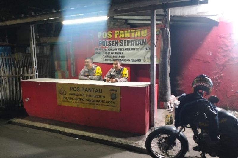 23 Pos Pantau Dirikan di Tangerang Kota Cegah Tawuran Ramadhan