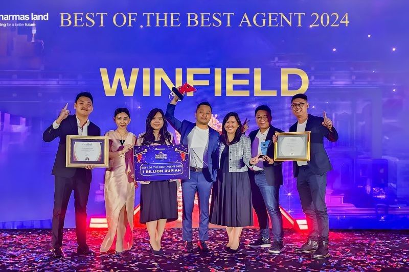 Winfield Real Estate Raih Agen Properti Terbaik 2025, Bukti Layanan Prima Selama 5 Tahun