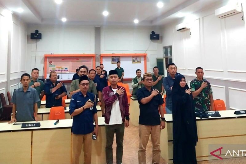 KPU Gorontalo Utara Gelar Rakor Persiapan PSU Pilbup 2024