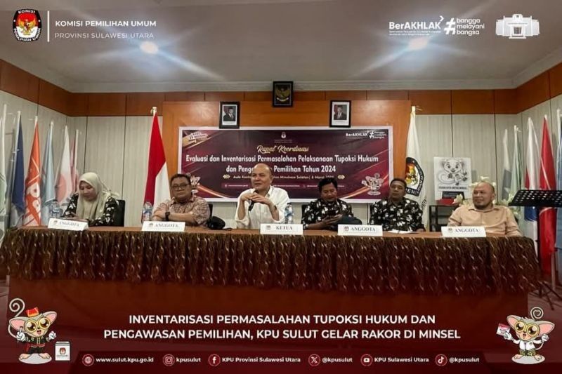 KPU Sulut Evaluasi Pilkada Minahasa Selatan: Siap Hadapi Pemilu 2024 yang Lebih Baik