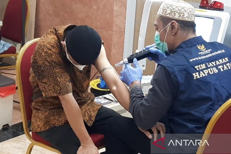 Baznas DKI Targetkan 700 Orang Bebas Tato di Ramadhan 2025