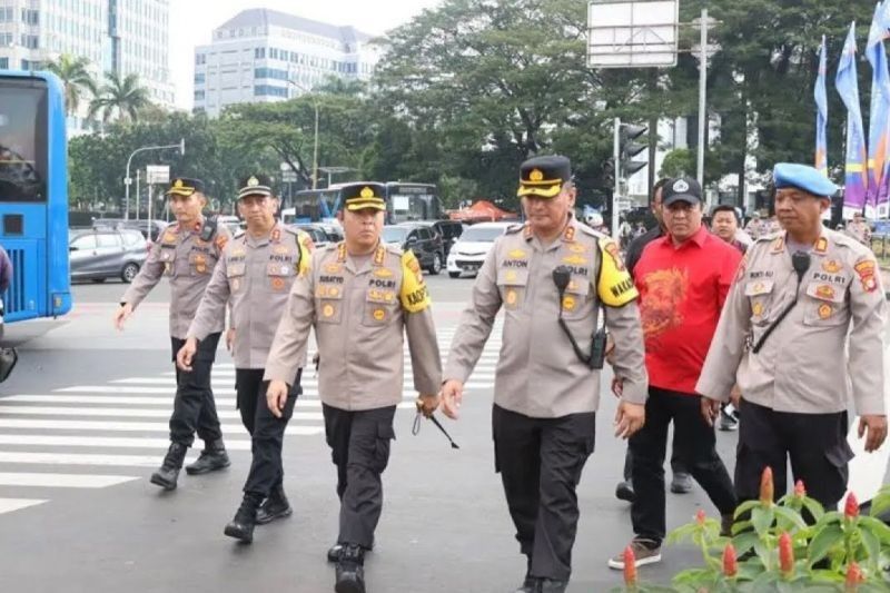 Polres Jakpus Siap Kawal Demo Penolakan Penundaan Pengangkatan CASN-PPPK 2024