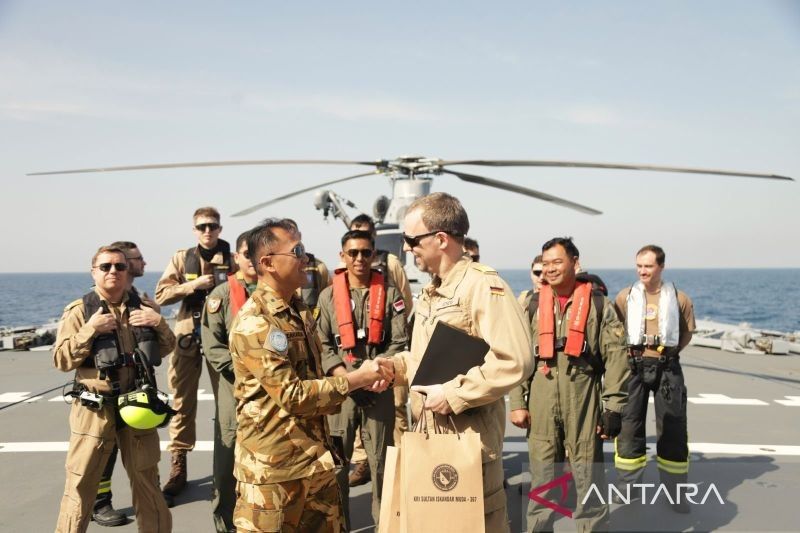 TNI AL dan Jerman Sukses Latihan Bersama Operasi Helikopter di Lebanon