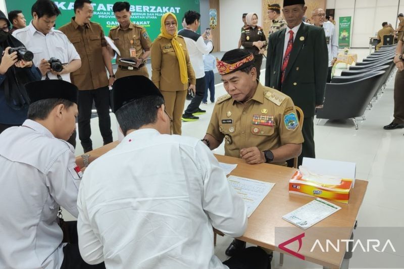 Gubernur Kaltara Ajak ASN Salurkan Zakat Lewat Baznas, Raih Rp800 Juta Lebih