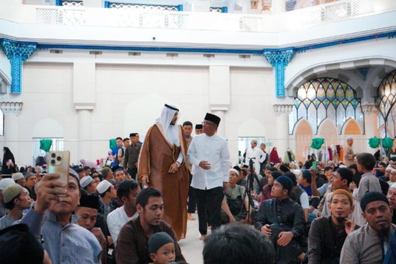 Pemkot Medan Ajak Atase Arab Saudi Kontribusi Pembangunan Masjid Agung