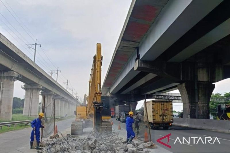 Jelang Mudik Lebaran, 7 Titik Tol Jakarta-Cikampek Diperbaiki PT JTT