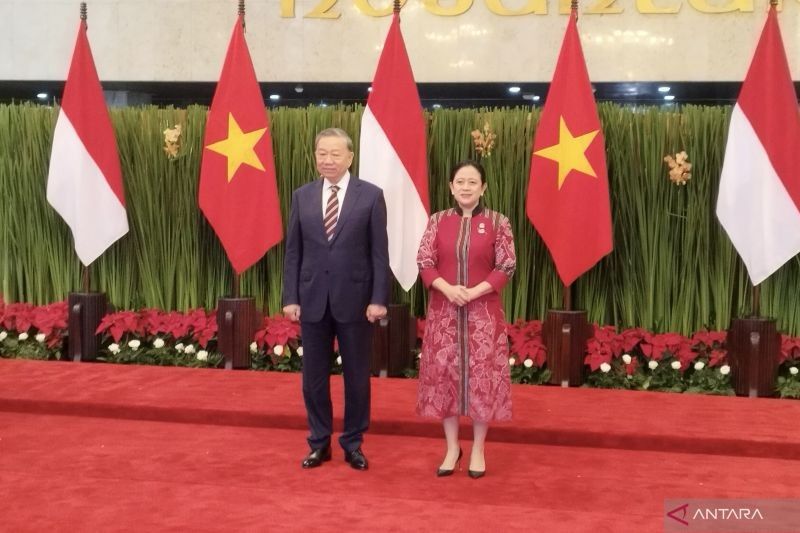 Puan Maharani Terima Kunjungan Sekjen Partai Komunis Vietnam di DPR