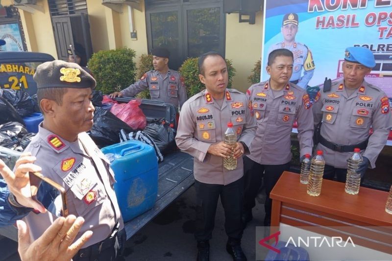 28 Tersangka Ditangkap dalam Operasi Pekat Semeru 2025 di Madiun