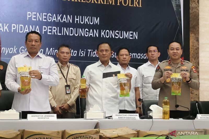 Polri Tetapkan Satu Tersangka Kasus Minyakita Takaran Berkurang