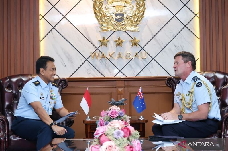 TNI AU dan Militer Australia Jajaki Kerja Sama Pertahanan Udara