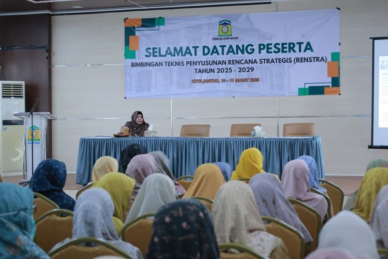 Bappeda Aceh Besar Tingkatkan Kapasitas Perencana, Sukseskan Renstra 2025-2029