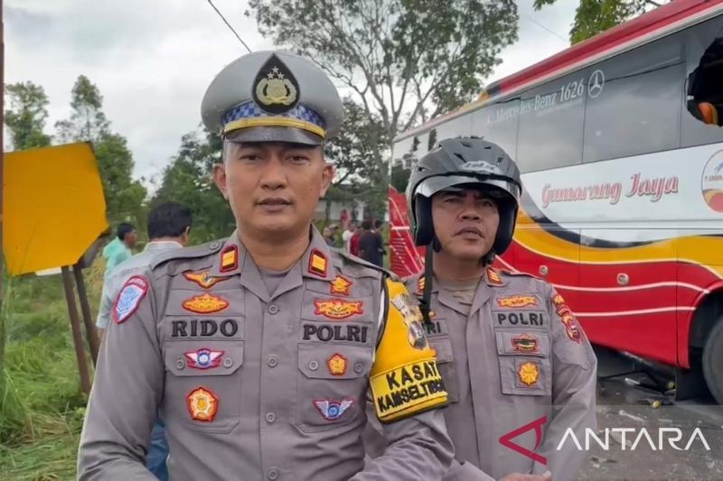 Kecelakaan Bus Gumarang Jaya di Solok: Polisi Selidiki Penyebabnya