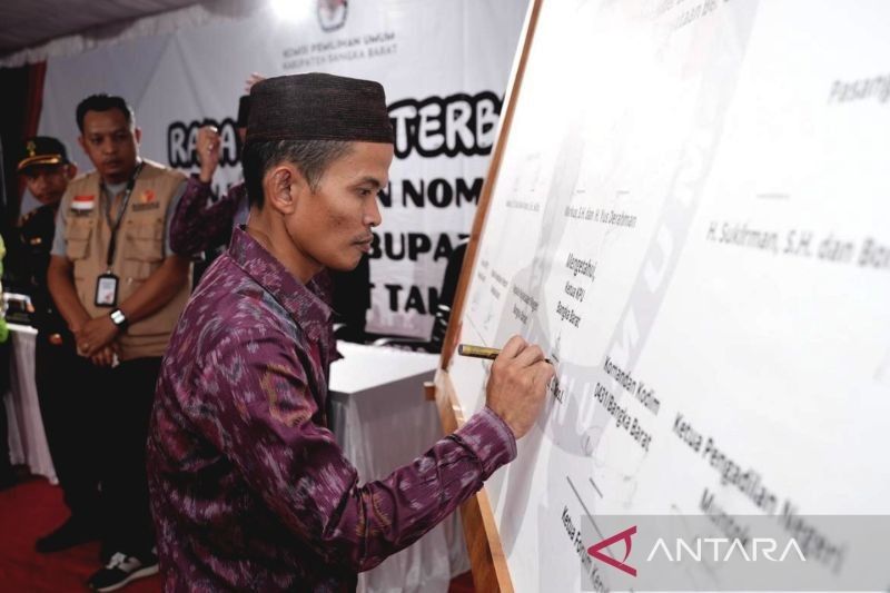 KPU Bangka Barat Aktifkan KPPS untuk Pemungutan Suara Ulang Pilkada