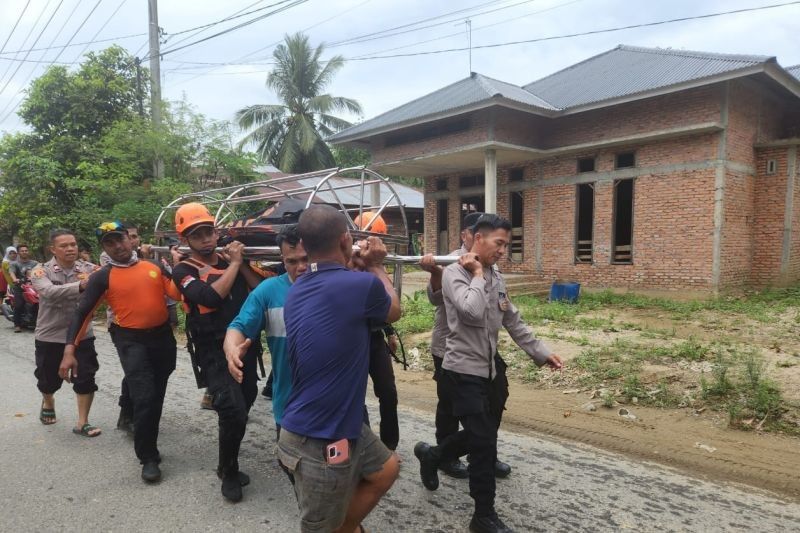 Jasad Candra Kelana, Penjual Lemang Pulut, Ditemukan Setelah Terseret Arus Sungai di Aceh Tamiang