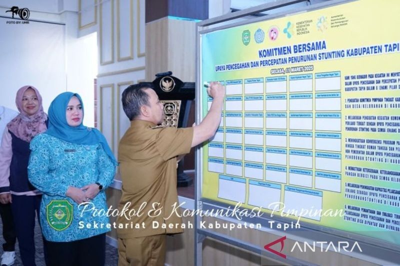 Sukses Tekan Angka Stunting, Tapin Bidik Generasi Emas 2045