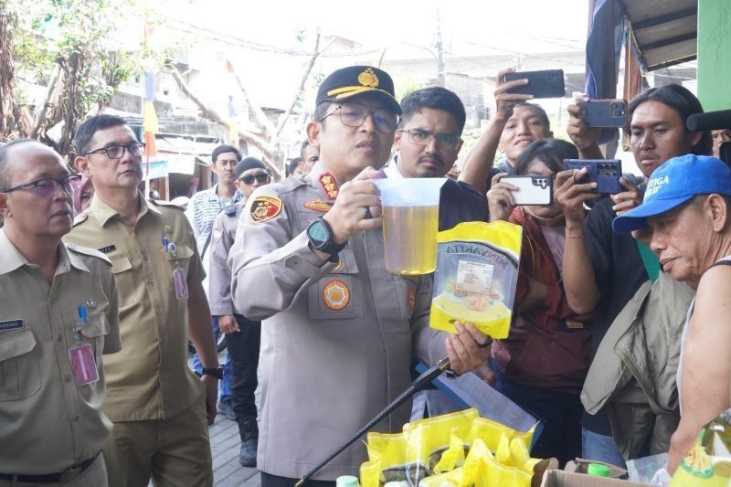 Polres Jakut Temukan Minyakita Kemasan 1 Liter, Ternyata Isinya Kurang!