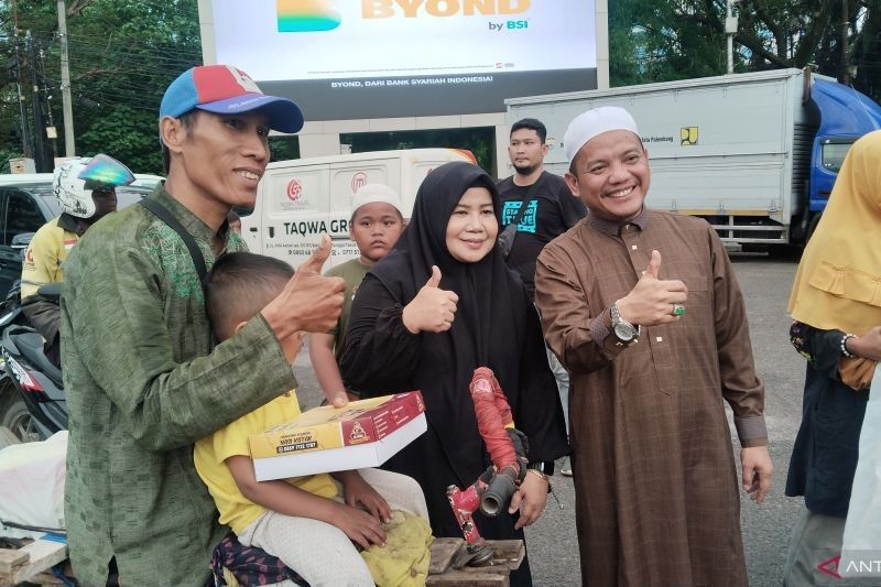 4.000 Porsi Nasi Kotak dibagikan UMKM Sumsel untuk Sambut Ramadhan 2025