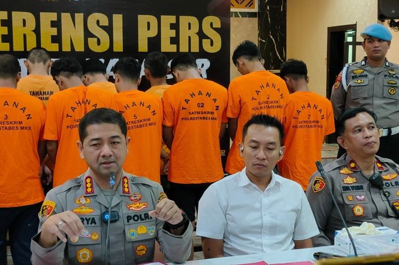 27 Pelaku Pemanah dan Penganiayaan di Makassar Ditangkap, 8 Warga Jadi Korban