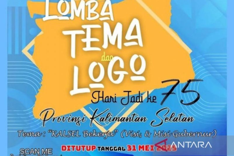 Kalsel Gelar Sayembara Logo dan Tema Harjad ke-75: Total Hadiah Rp33 Juta!