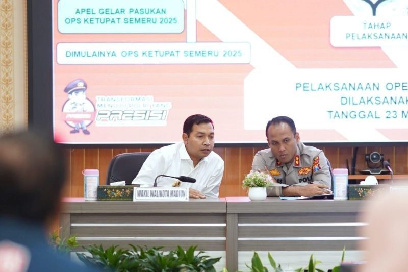 Rakor Operasi Ketupat Semeru 2025: Madiun Siap Sambut Pemudik dengan Aman dan Nyaman