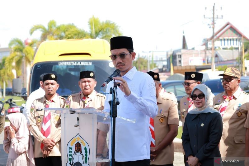 Pawai Ta’aruf Musabaqah Tunas Ramadhan Aceh Barat: Ratusan Pramuka Ramaikan Meulaboh