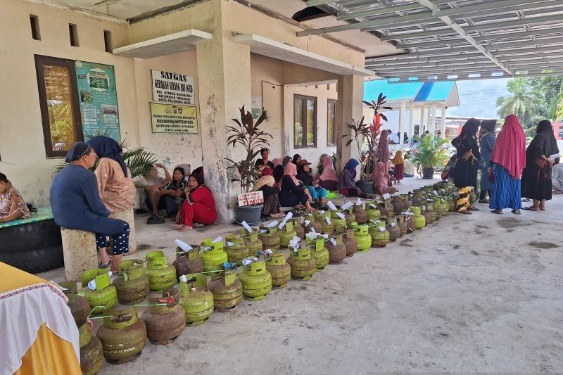 DPKUKMP Gelar Operasi Pasar Elpiji dan Sembako Murah di Palangka Raya Jelang Lebaran