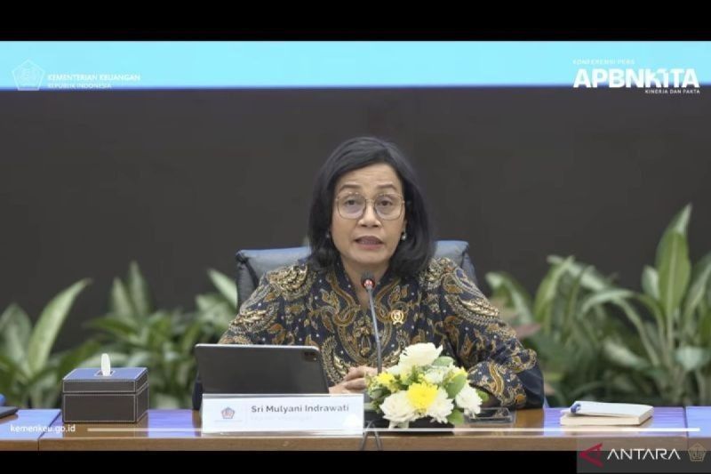 Sri Mulyani Bantah Deflasi Akibat Pelemahan Daya Beli Masyarakat