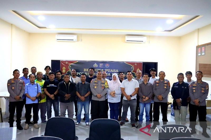 Kapolres Gorontalo Utara Ajak Media Beritakan Hal Positif Jelang PSU