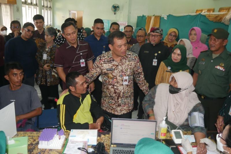 Program Speling Gubernur Jateng Berikan Layanan Kesehatan Gratis di Cilacap