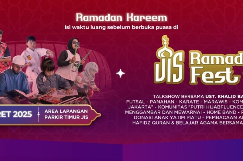 JIS Ramaikan Ramadhan dengan Festival Berbagi dan Hiburan