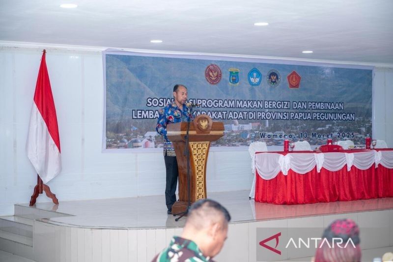 Papua Pegunungan Harap Program Makan Bergizi Gratis (MBG) Berjalan Lancar di Delapan Kabupaten