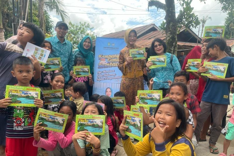 Rumah Dongeng Hadir di Setiap Kecamatan Pontianak, Tingkatkan Minat Baca Anak