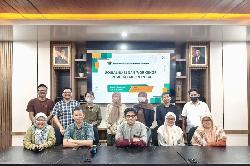 Unhas Latih Dosennya Susun Proposal Riset, Bidik Pendanaan Nasional dan Internasional