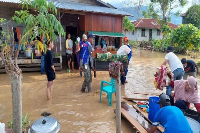 Parigi Moutong Siapkan Dapur Umum untuk Korban Banjir Bandang Palasa