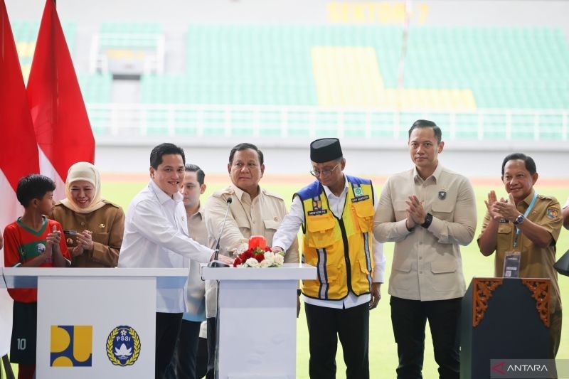 Erick Thohir: Peresmian 17 Stadion, Momentum Bangun Karakter Bangsa melalui Sepak Bola