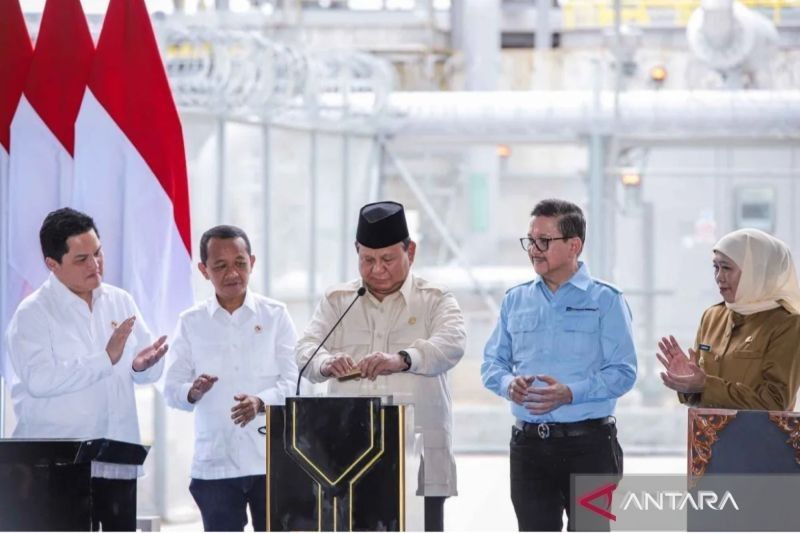 Integrasi Ekosistem Emas Hulu-Hilir: MIND ID Resmikan Smelter Emas Freeport