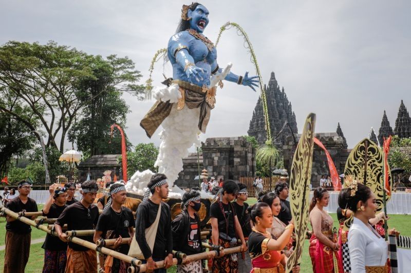 Masyarakat Dipersilakan Saksikan Upacara Tawur Agung di Candi Prambanan