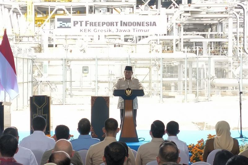 Prabowo Resmikan Smelter Freeport di Gresik: Tonggak Sejarah Pengolahan Logam Mulia Indonesia