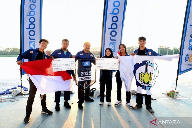 Mahasiswa ITS Juara Roboboat Competition 2025, Harumkan Nama Indonesia di Kancah Internasional