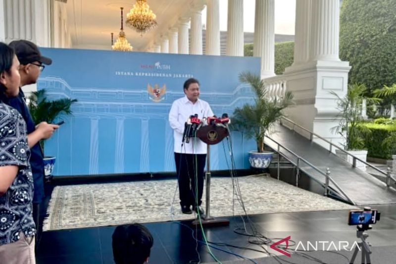 Airlangga Laporkan Kemajuan Perundingan I-EU CEPA, I-EAEU FTA, dan CPTPP kepada Presiden