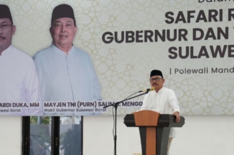 Gubernur Sulbar Bagikan 1000 Paket Sembako di Polman, Bantu Ringankan Beban Ekonomi Ramadhan