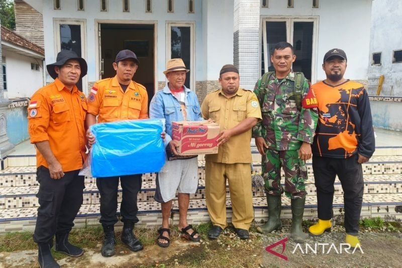 Angin Kencang Rusak 10 Rumah di Bangka Barat