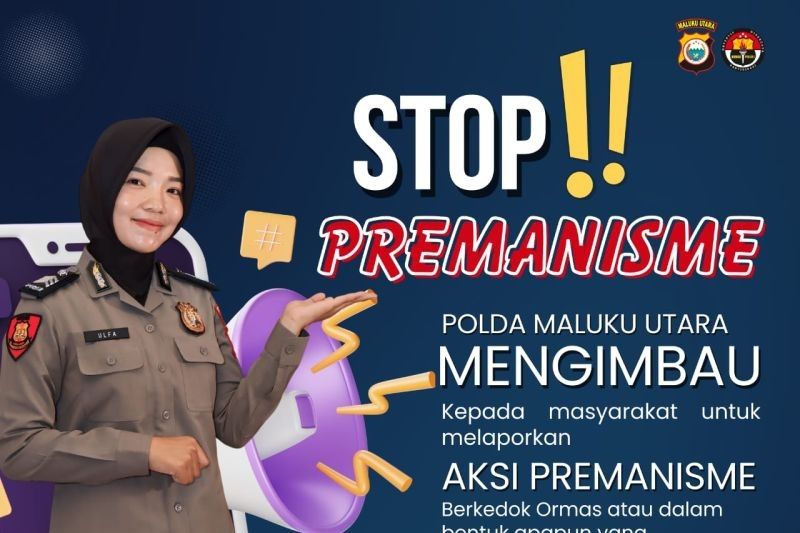 Polda Maluku Utara Imbau Warga Laporkan Aksi Premanisme Berkedok Ormas