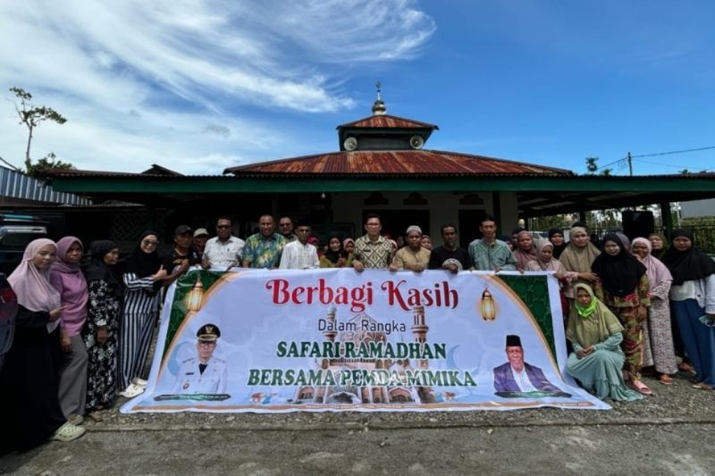 Pemkab Mimika Berbagi Berkah Ramadhan: 6 Masjid dan Pesantren Terima Bantuan Sembako