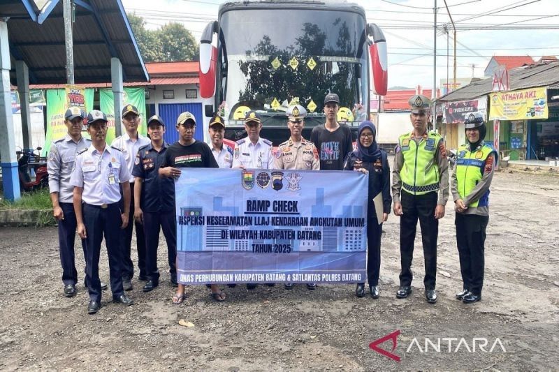 Pemkab Batang Periksa Kelayakan Angkutan Umum Jelang Mudik Lebaran 2025