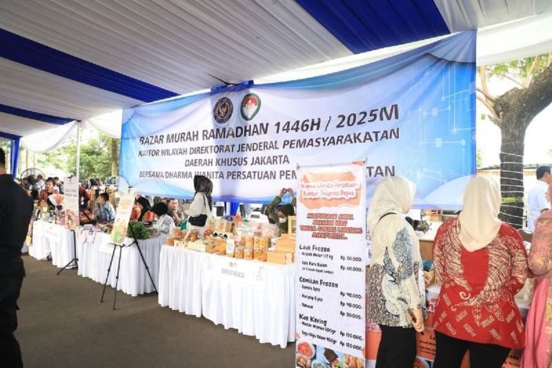 Pemkot Tangerang Hadirkan Sembako Murah di Bazar Ramadhan Kemenkumham