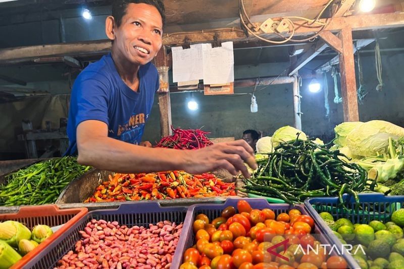 Harga Bawang Merah Tembus Rp45.600/kg, Cabai Rawit Sentuh Rp85.400/kg!