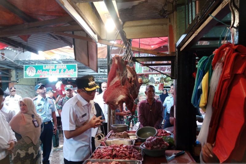 Harga Daging Sapi di Tanjungpandan Tetap Stabil Jelang Lebaran