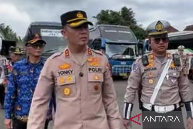 Polisi Cianjur Gencarkan Ramp Check Jelang Mudik Lebaran 2025: Pastikan Kendaraan Laik Jalan dan Sopir Prima